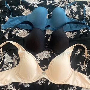 ThirdLove Black and Blue Bras Intimates & Sleepwear